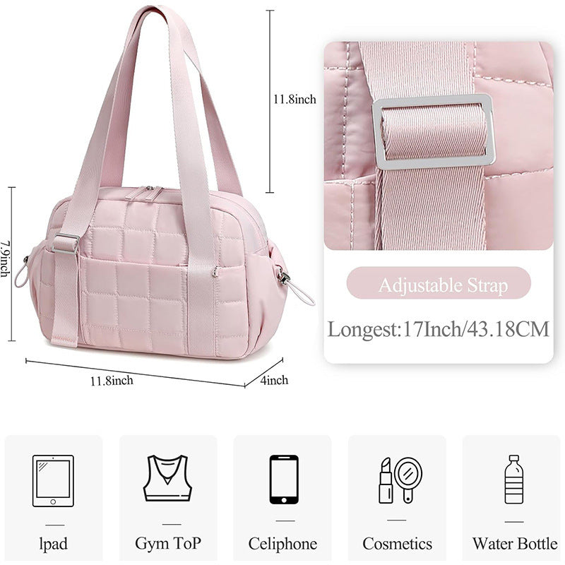 Stylish Padded Tote Bag LoungeYard — product view 2