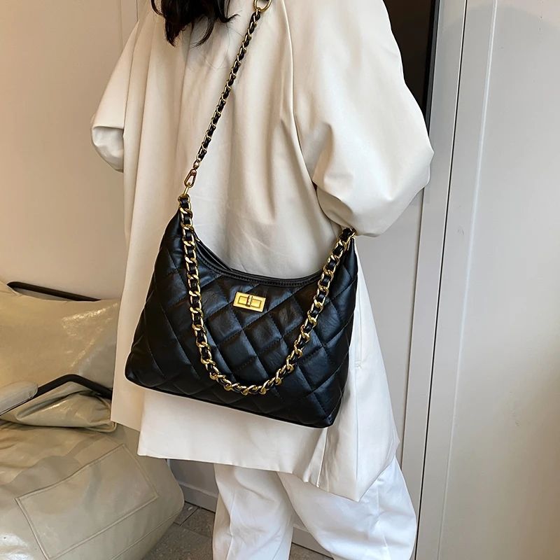 Quilted Luxury Handbag LoungeYard — product view 4
