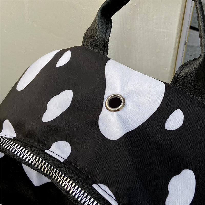 Stylish Graphic Print Backpack LoungeYard — product view 3