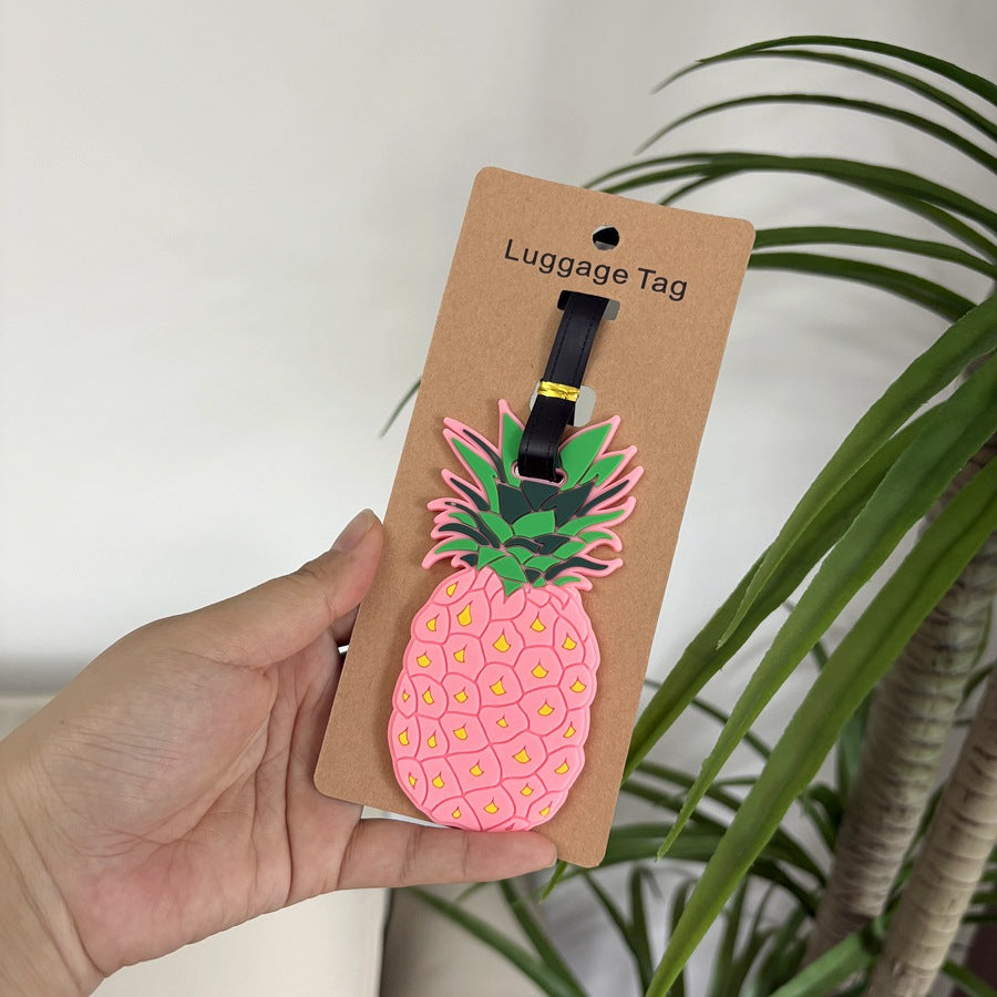 Pineapple-Themed Silicone Luggage Tag LoungeYard — product view 7
