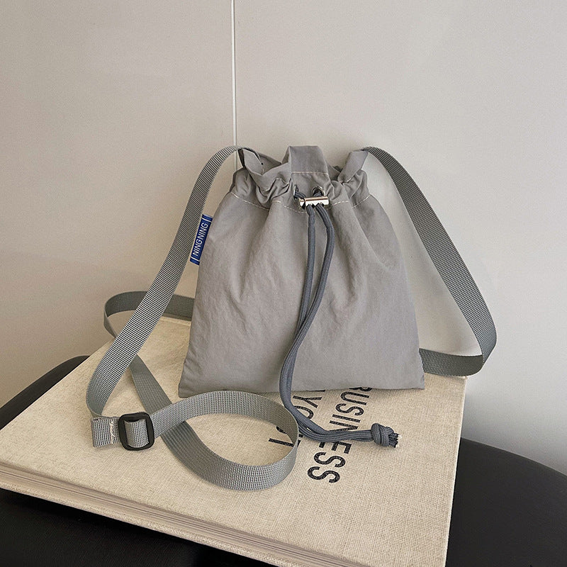 Drawstring Canvas Bag LoungeYard — product view 2