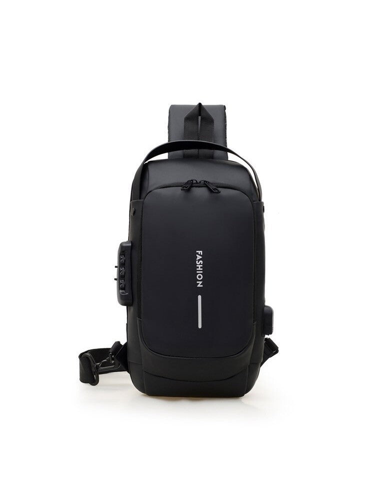 Shoulder bag with ergonomic design and multiple compartments LoungeYard — product view 7
