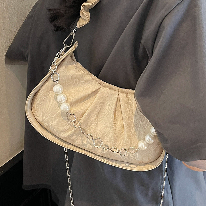 Elegant Pearl-Embellished Clutch — product view 7