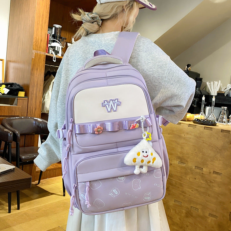 Cute Cartoon-Themed Backpack LoungeYard 1791204791 — product view 3
