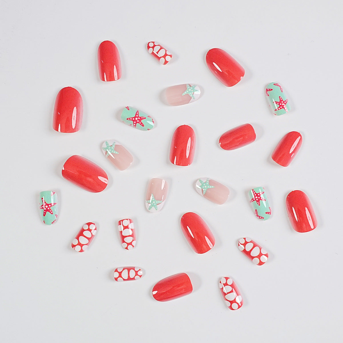 Premium Decorative Press-On Nail Art Set — product view 4