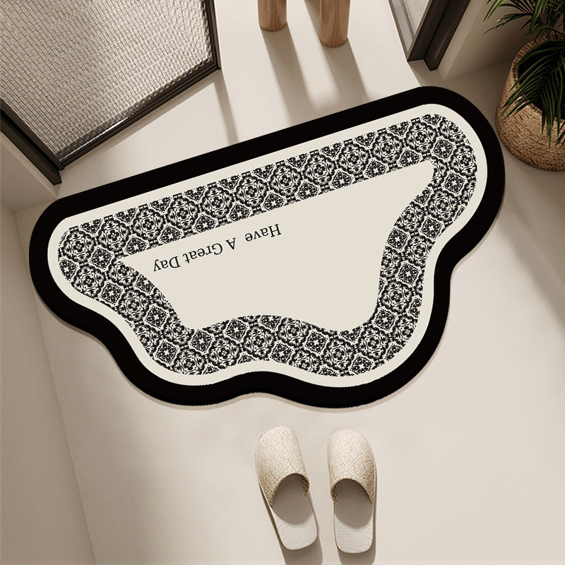 Decorative Motivational Bath Rug — product view 4