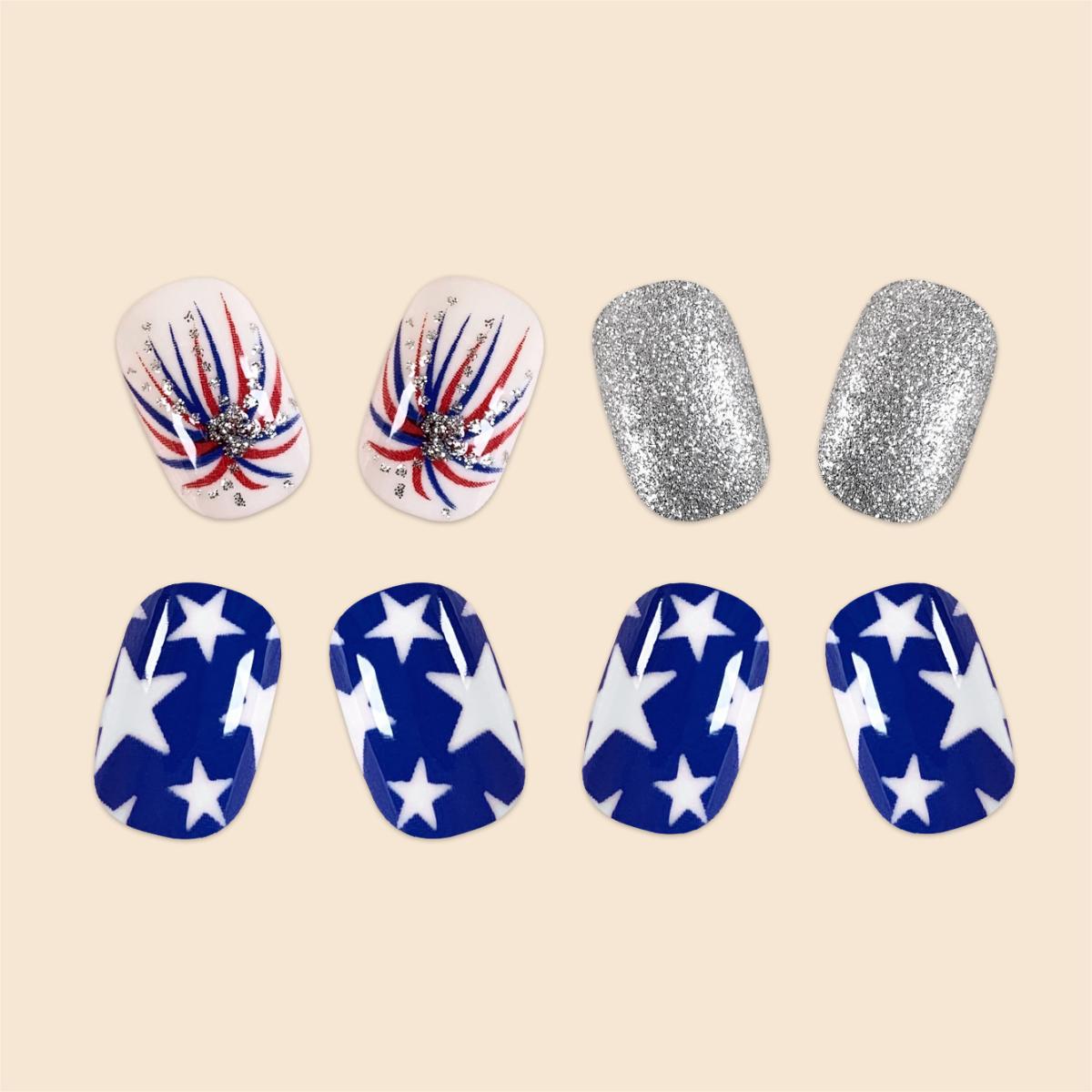 Patriotic Theme Nail Art Set — product view 1