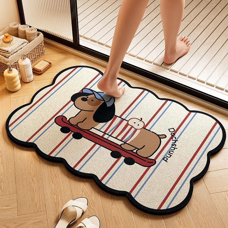 Cute Dachshund Bath Mat — product view 7