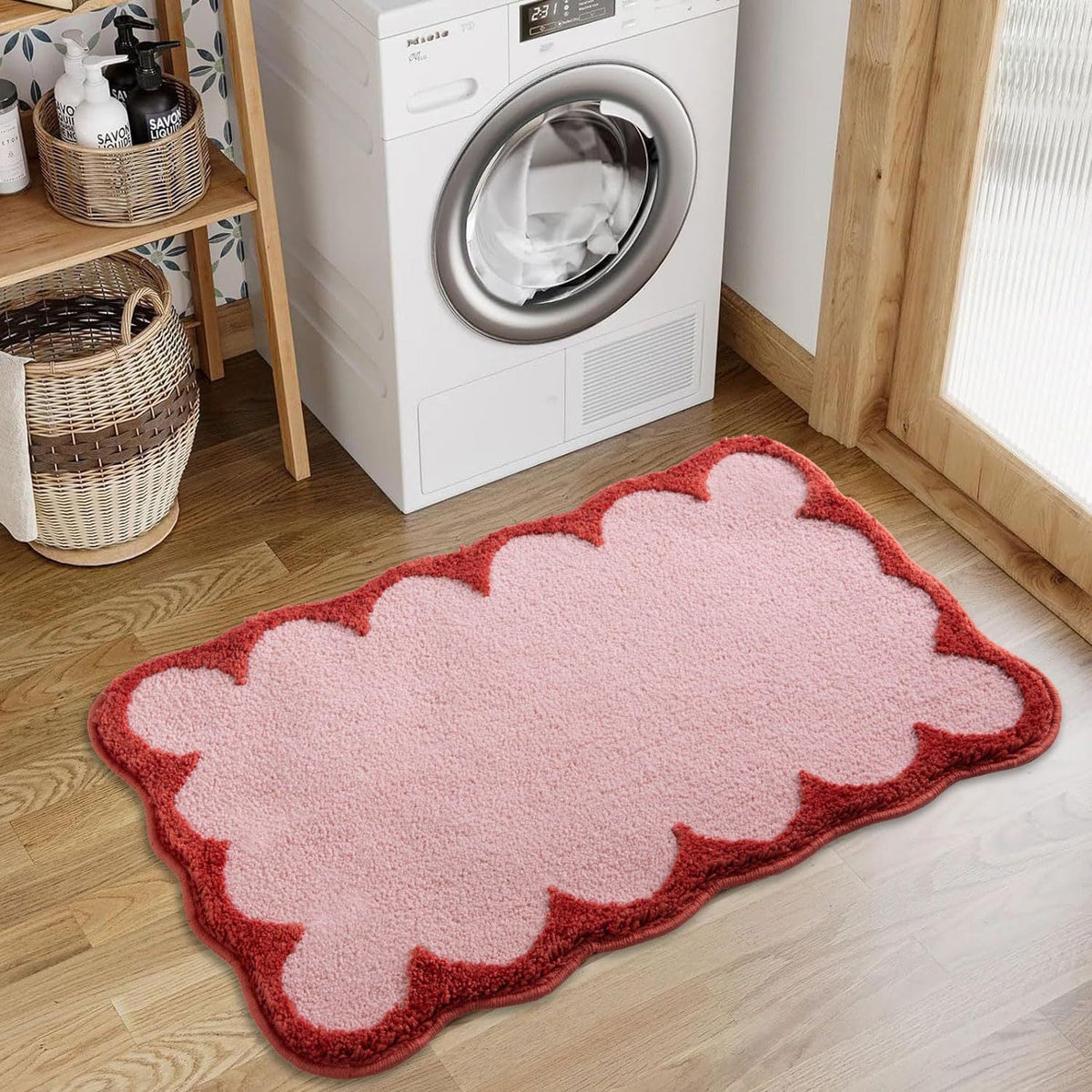 Plush Bathroom Rug Bowlift — product view 3