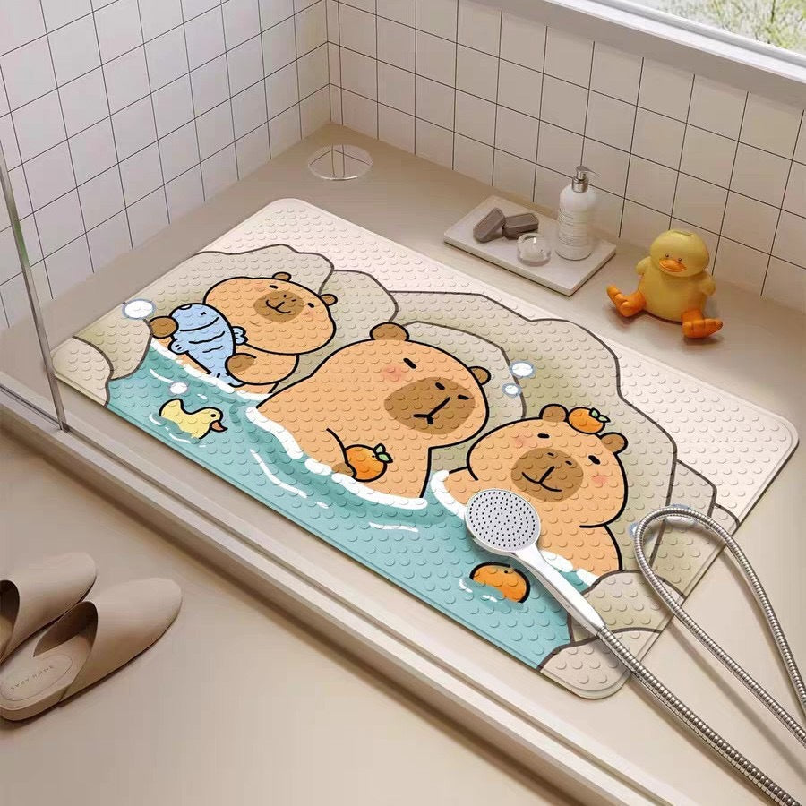 Cartoon Animal Bath Mat LoungeYard — product view 6