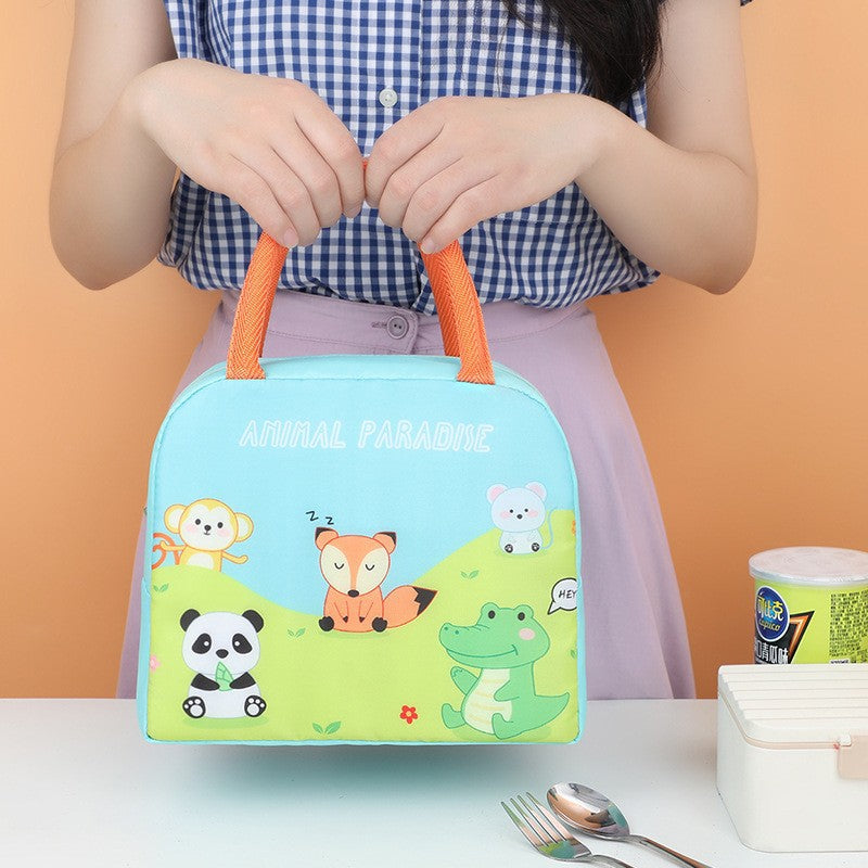 Fun Animal-Themed Insulated Lunch Bag LoungeYard — product view 2