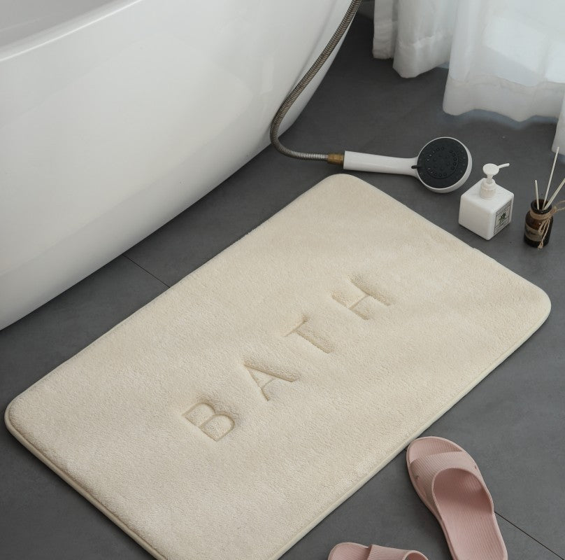 Plush Memory Foam Bath Mat Bowlift — product view 7