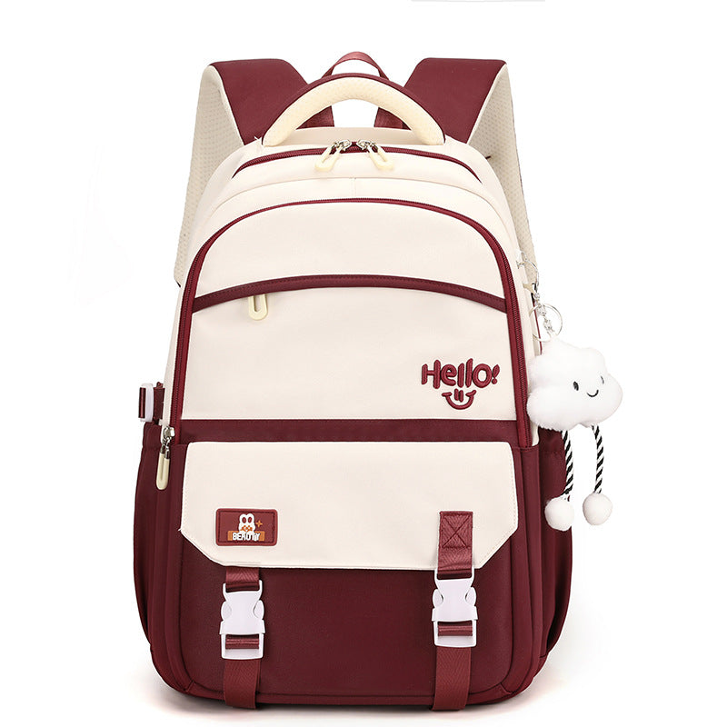 Creative everyday backpack with multifunctional compartments LoungeYard — product view 5