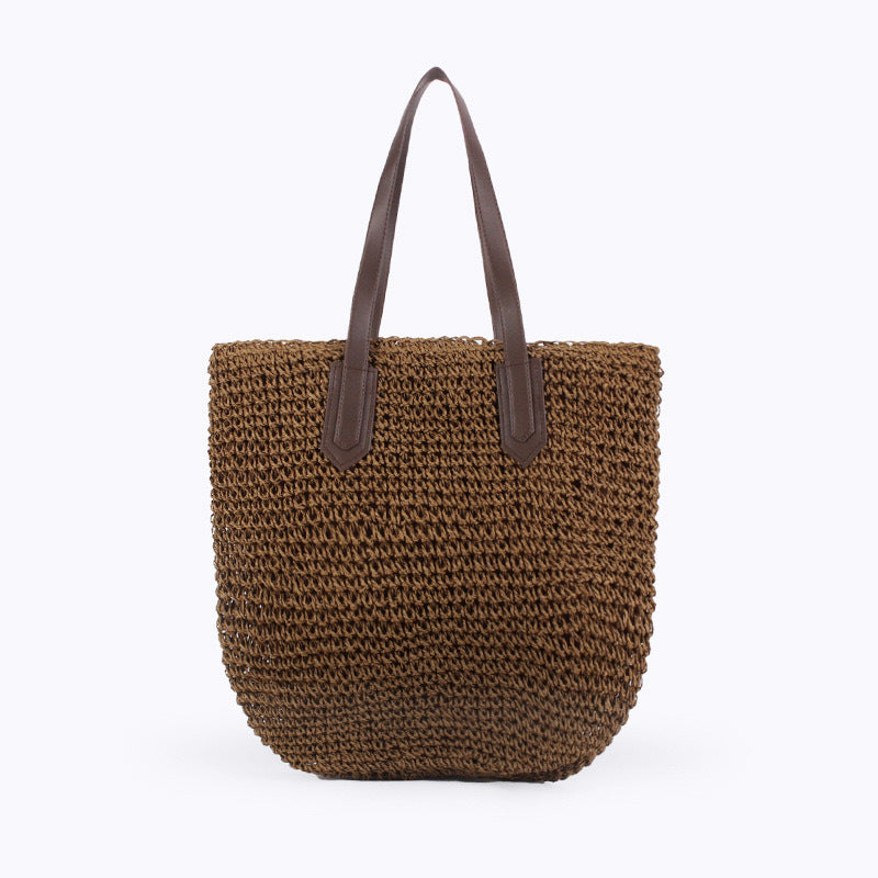 Versatile Woven Beach Bag LoungeYard — product view 7