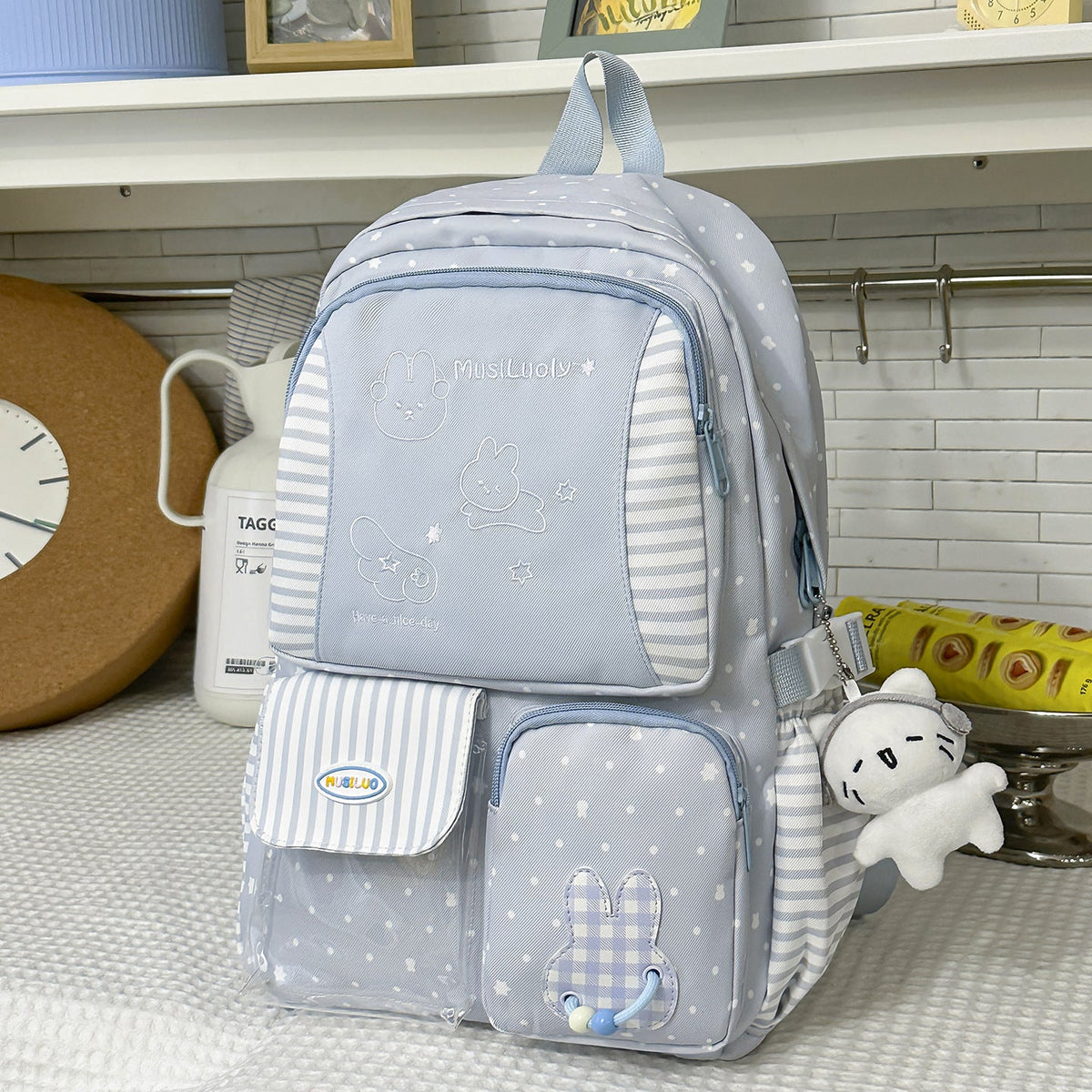 Cute Character-Themed School Backpack LoungeYard — product view 7