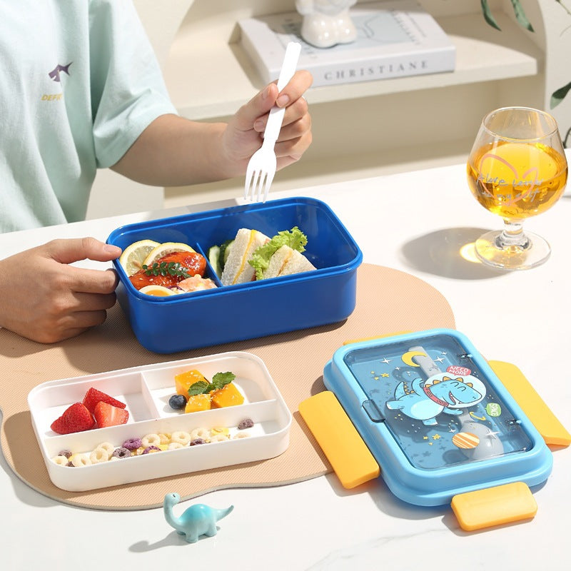 Cartoon-Themed Lunch Box with Divided Compartments — product view 4