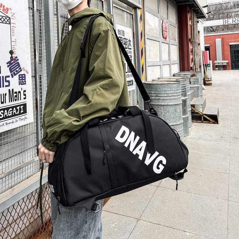 Water-Resistant Gym Duffel Bag with Multiple Compartments LoungeYard — product view 2
