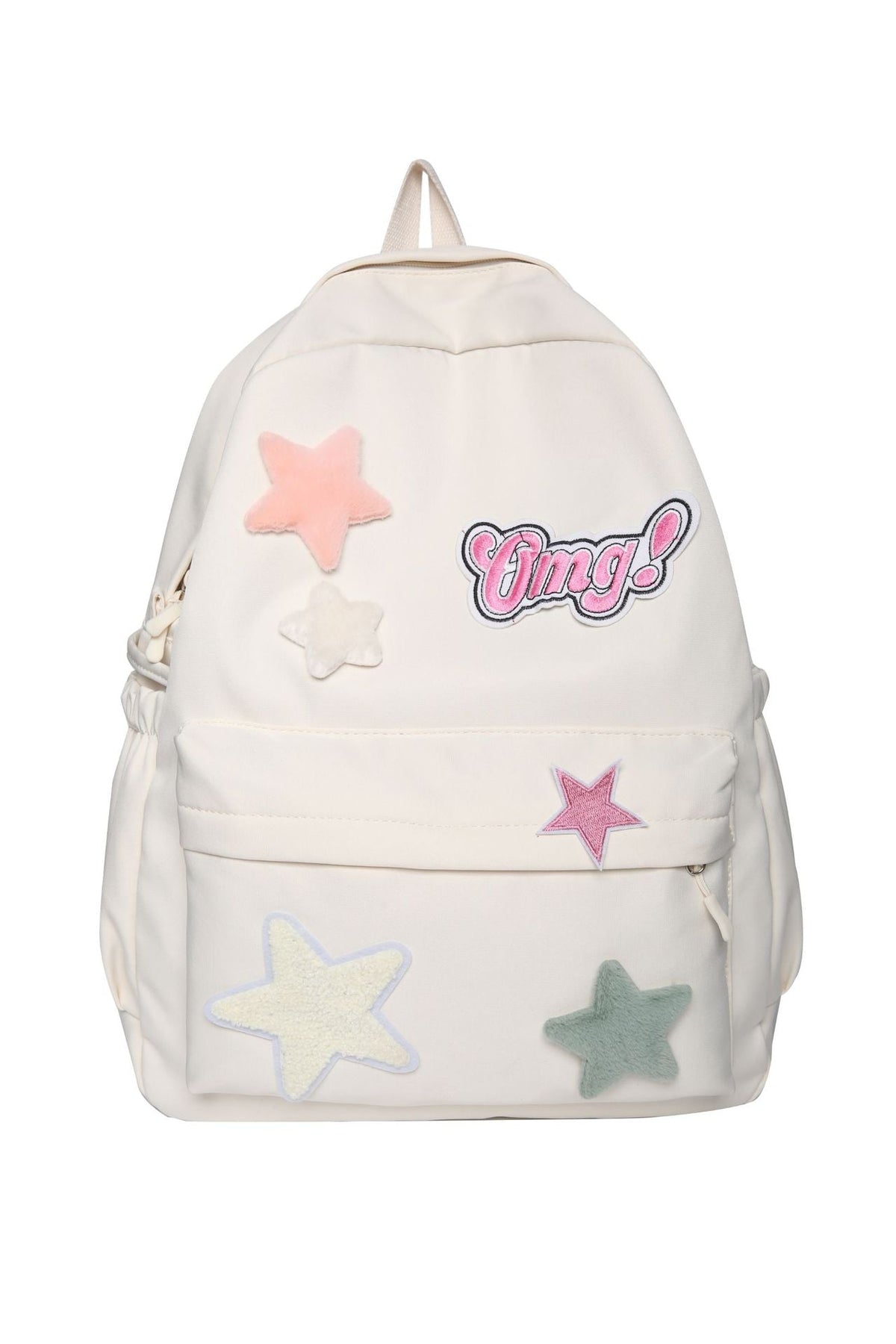 Fun Embroidered Star-Themed Backpack — product view 1