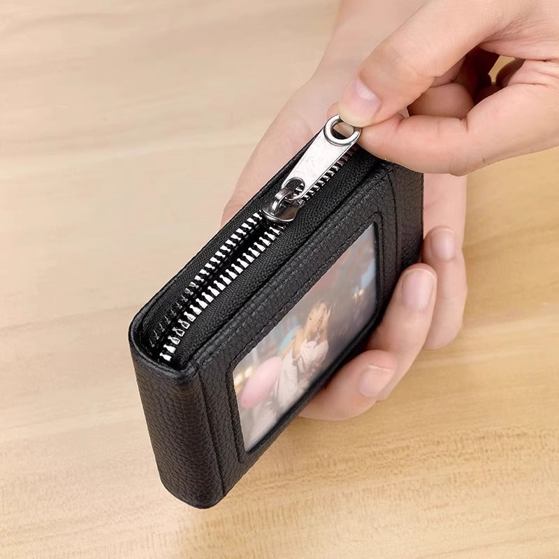 Compact Zippered Card Holder LoungeYard — product view 3