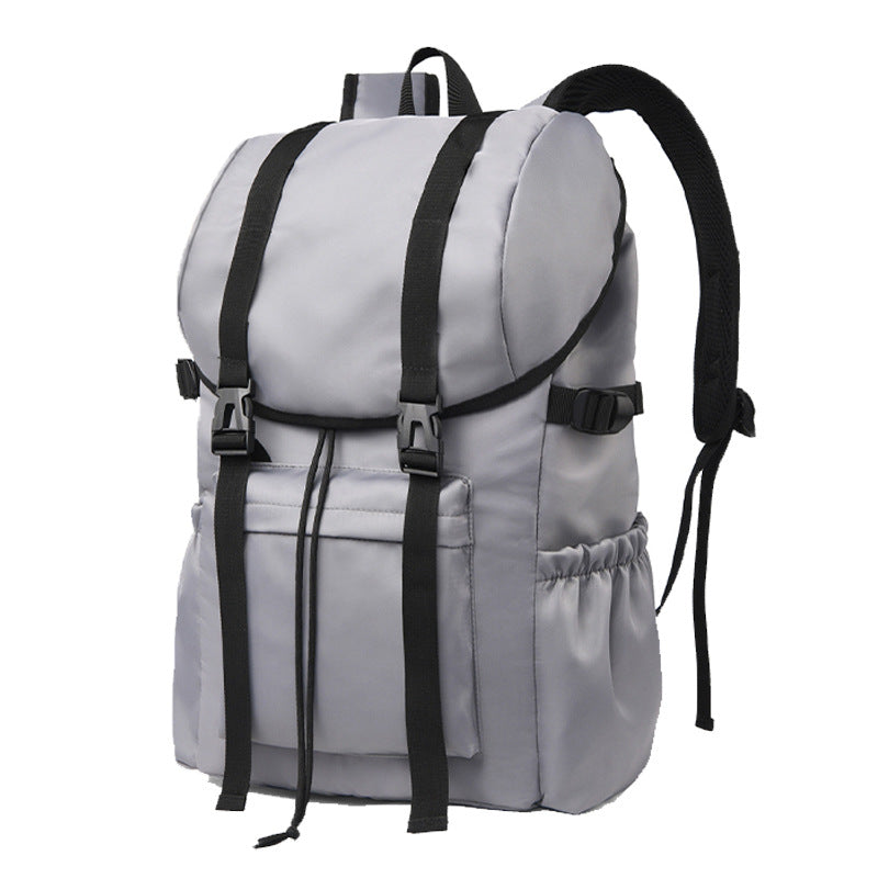 Travel backpack with waterproof material and multiple compartments LoungeYard — product view 1
