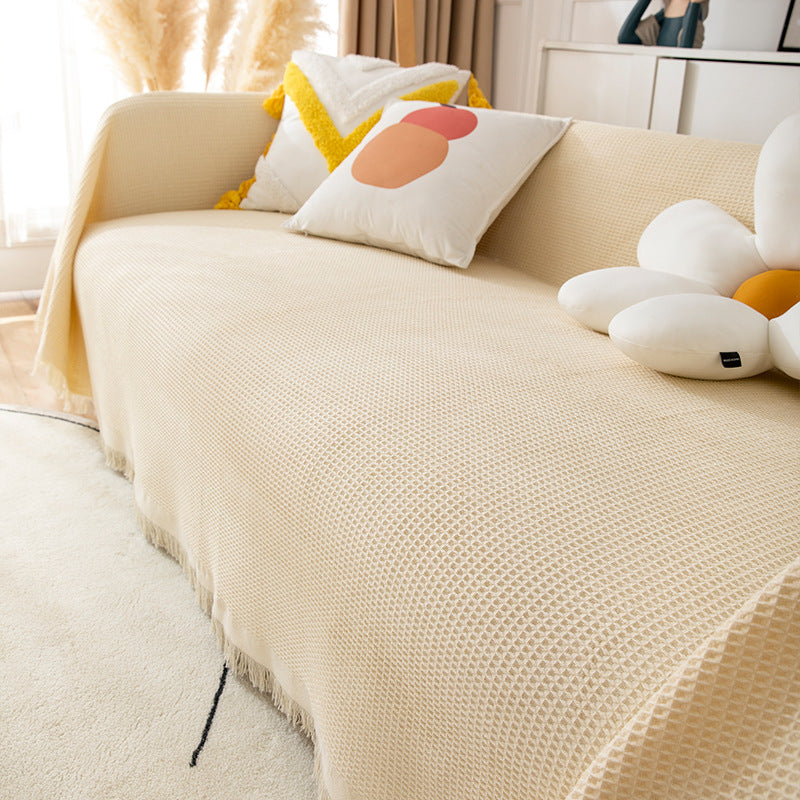 Textured Sofa Throw Blanket — product view 5