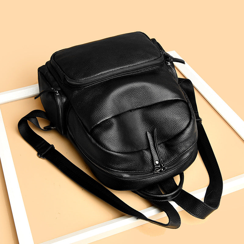 Premium Leather Backpack LoungeYard 1785771262 — product view 2