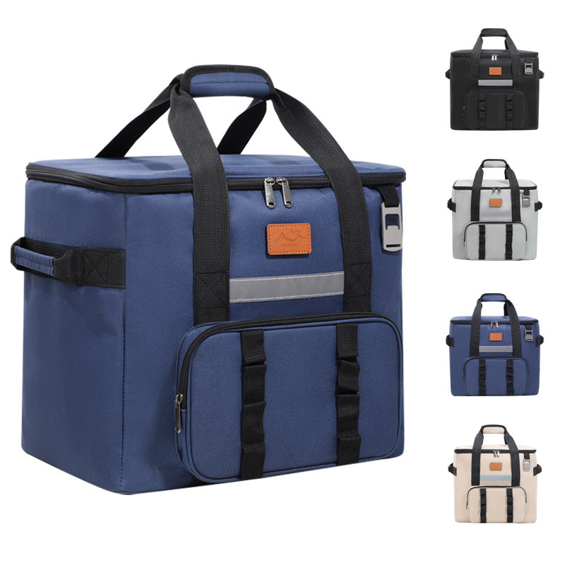 Insulated Multi-Pocket Cooler Bag LoungeYard — product view 2