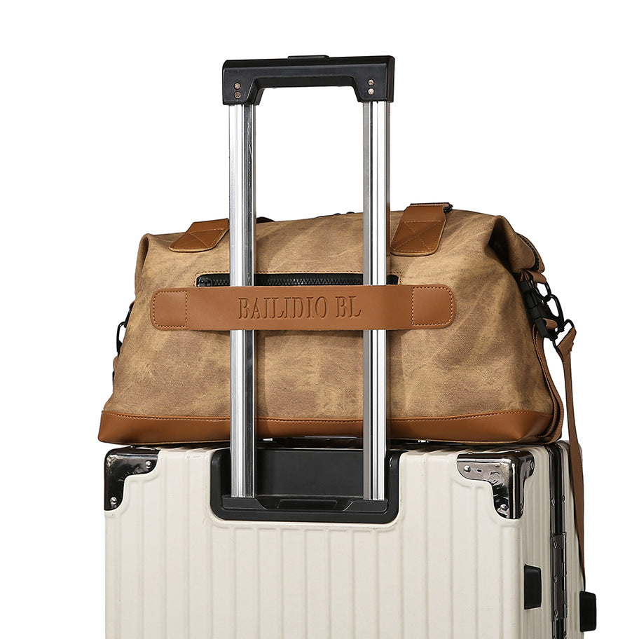 Classic Canvas Weekend Duffle LoungeYard — product view 3