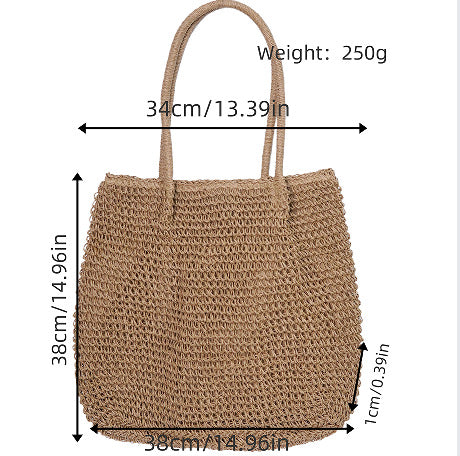 Spacious mesh tote bag LoungeYard — product view 5