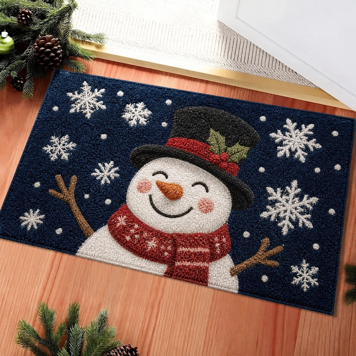 Whimsical Holiday-Themed Floor Mat Bowlift — product view 6