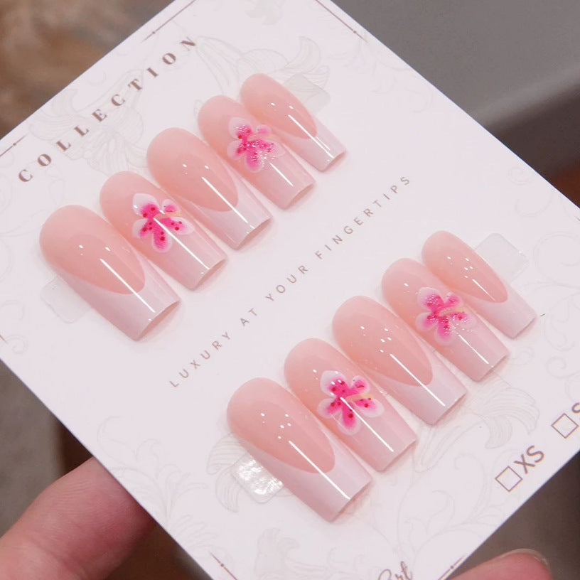 Luxury Floral Press-On Nail Set — product view 2