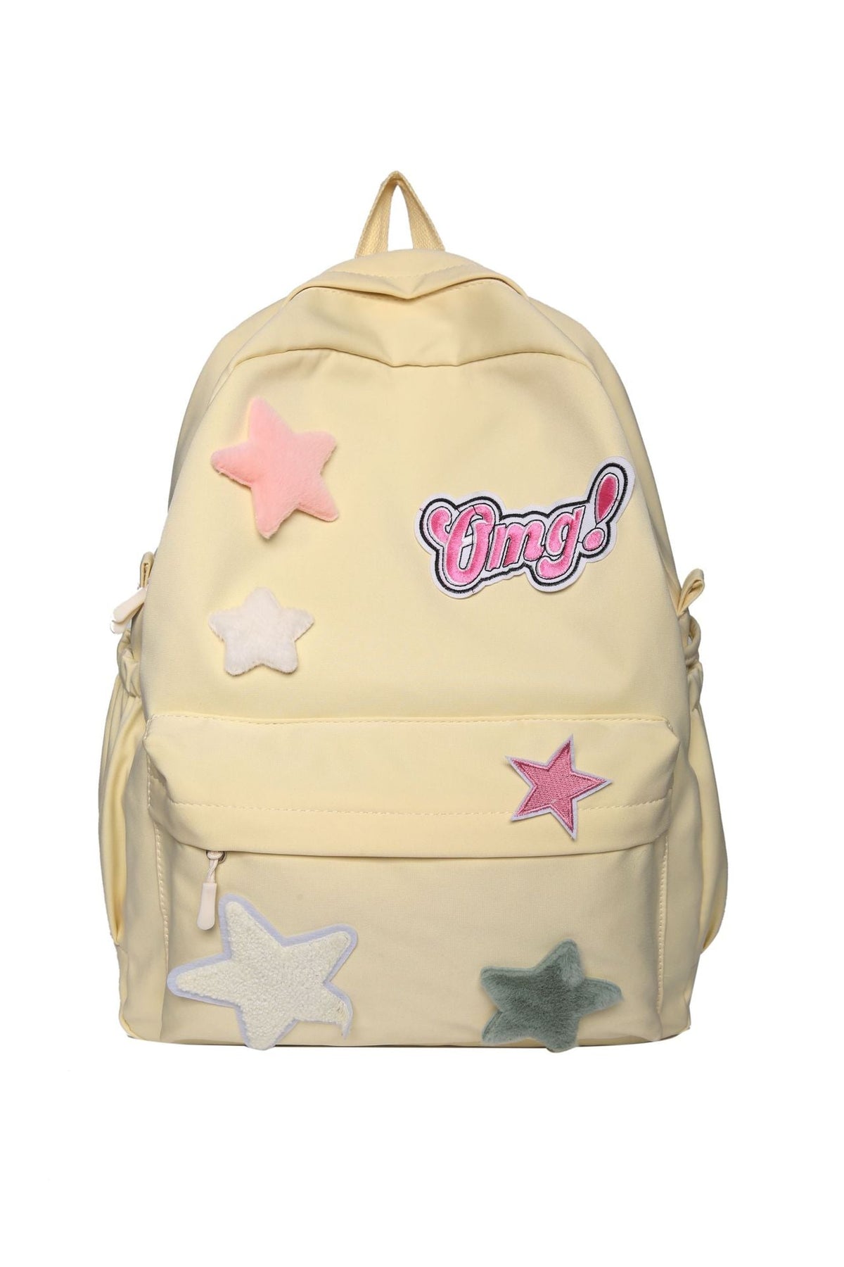 Fun Embroidered Star-Themed Backpack — product view 3