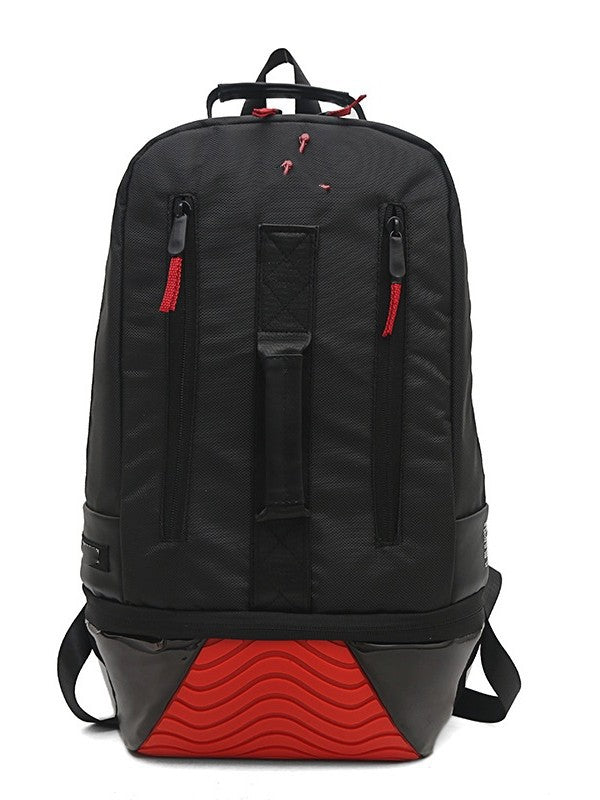 Sporty backpack with insulating bottom and water-repellent surface LoungeYard — product view 6