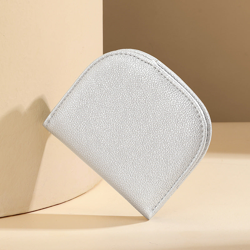 Textured Leather Zip Wallet — product view 6