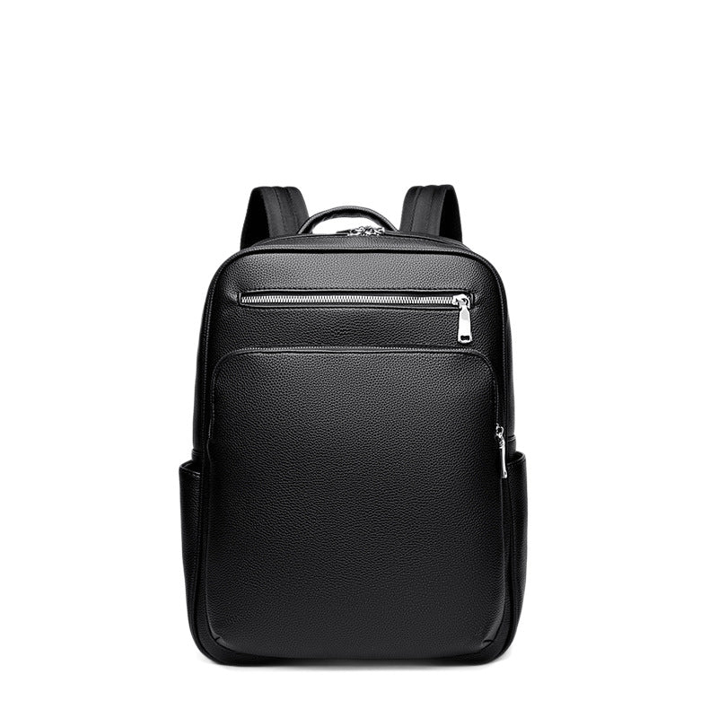 Smart Casual Leather Backpack LoungeYard — product view 3