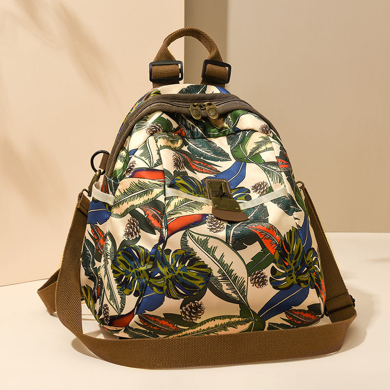 Trendy Graphic Print Backpack LoungeYard — product view 3