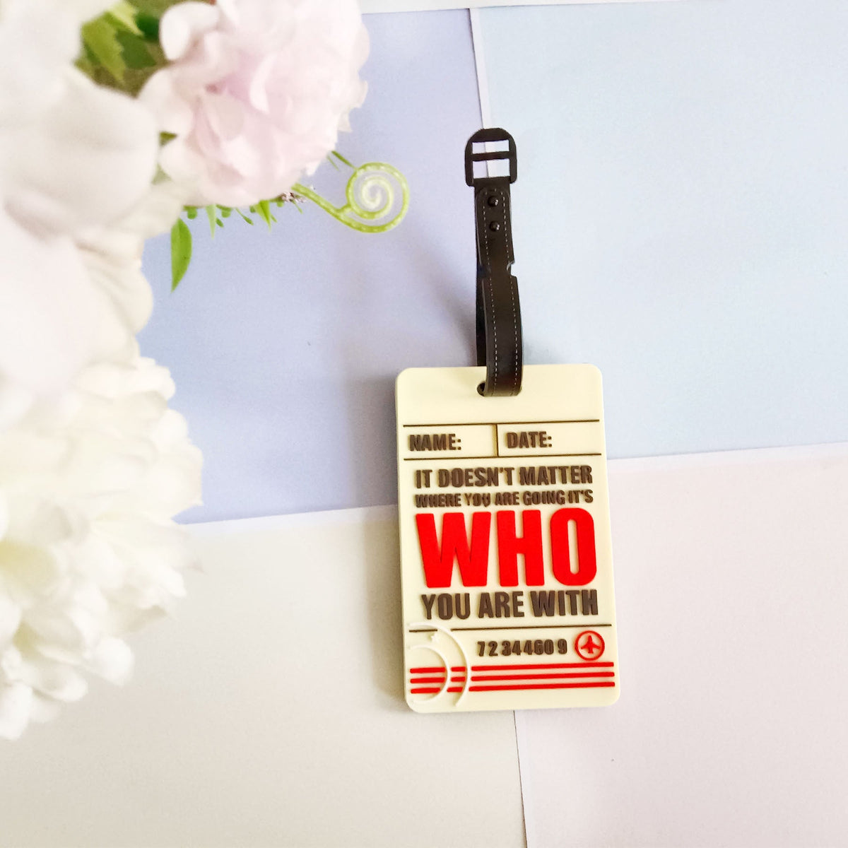 Unisex Travel Statement Luggage Tag LoungeYard — product view 5