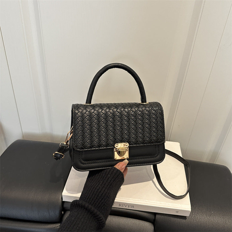Woven Handheld Satchel — product view 4