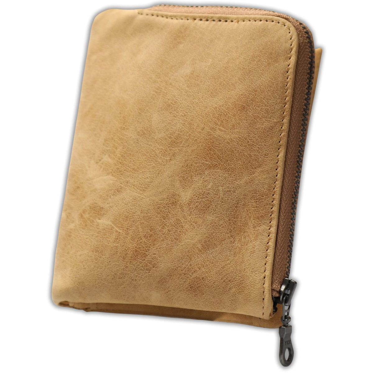 Zippered Leather Organizer Wallet LoungeYard — product view 1