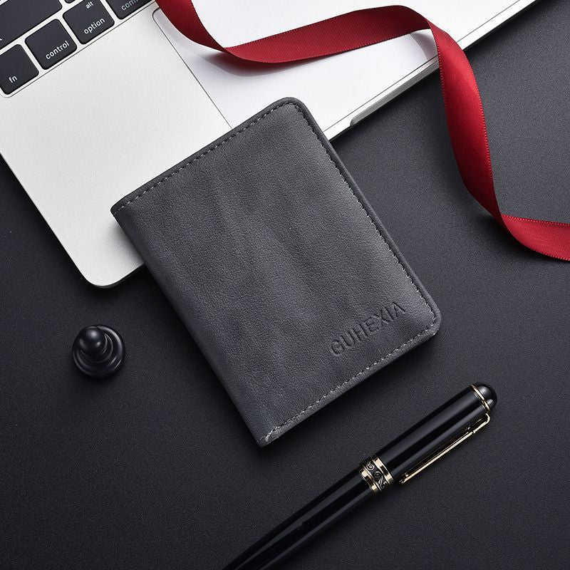 Compact Leather Card Holder — product view 6