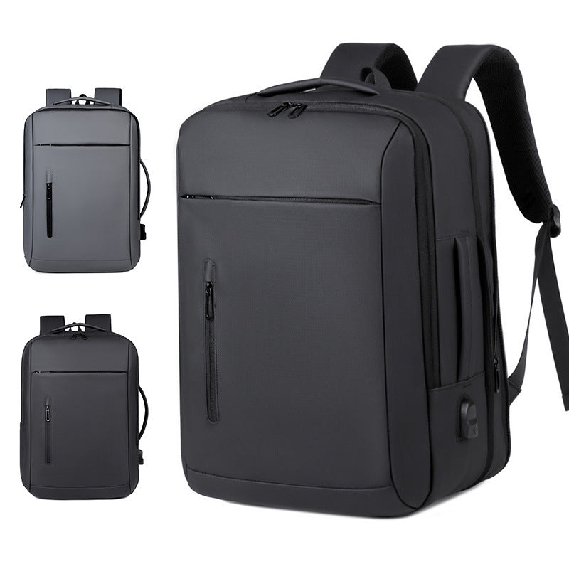 Modern Laptop Backpack with Slim Design and Intelligent Compartment System LoungeYard — product view 1