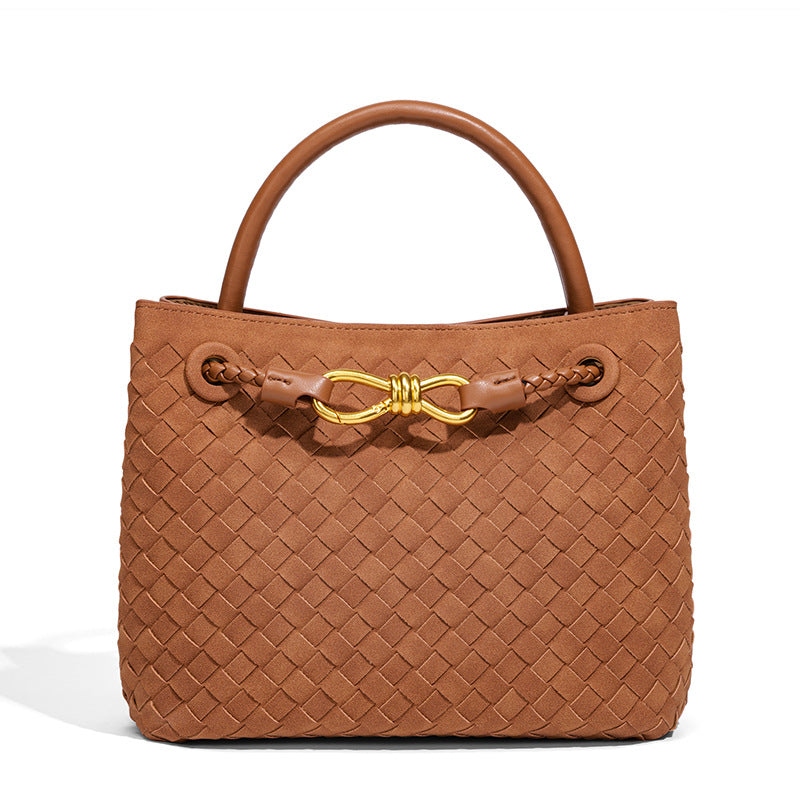 Chic Woven Handbag LoungeYard — product view 1