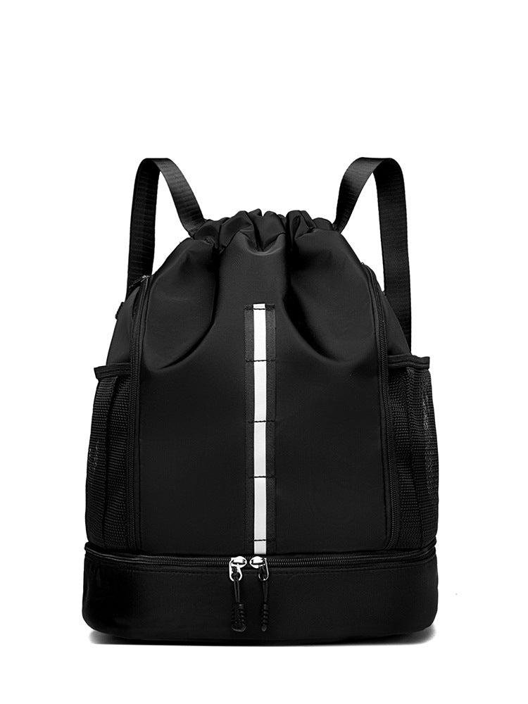 Stylish Drawstring Gym Backpack LoungeYard — product view 4