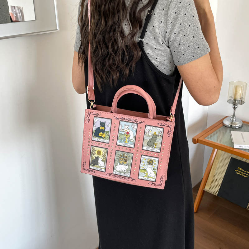 Cat-Themed Art Tote — product view 5