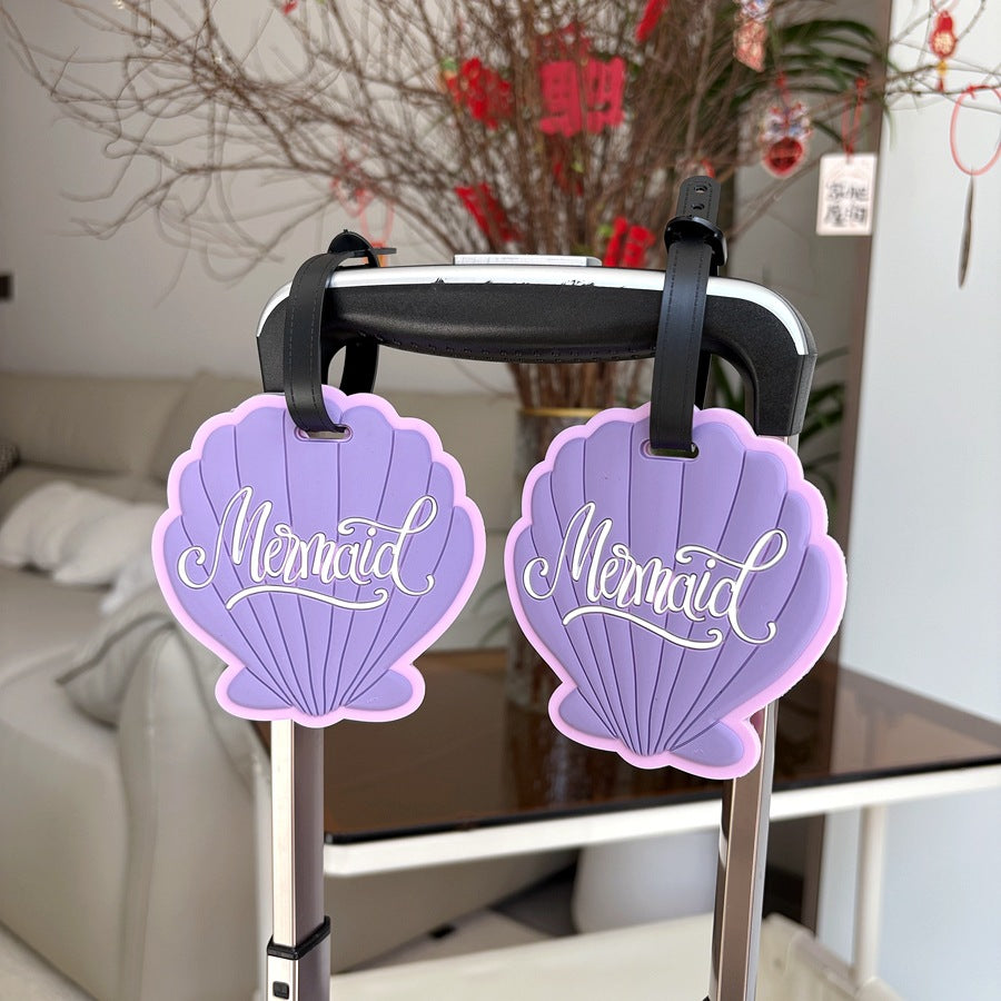 Shell-Shaped Luggage Identifier LoungeYard — product view 1