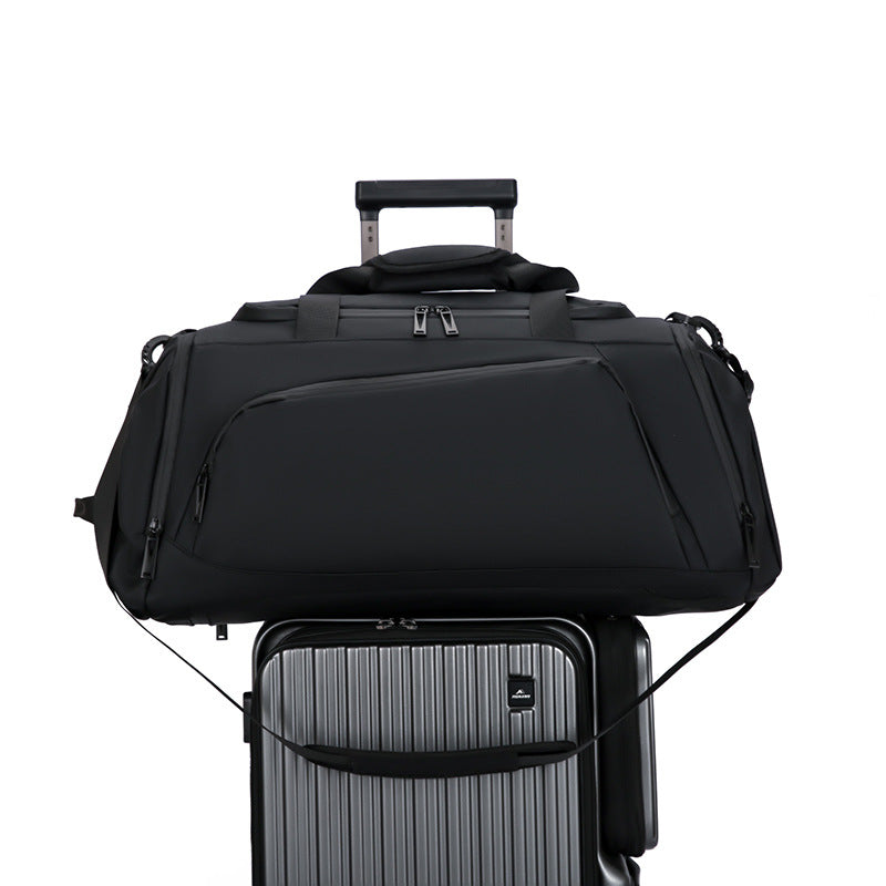 Sporty Duffel Bag With Waterproof Material And Ergonomic Carry Options LoungeYard — product view 1