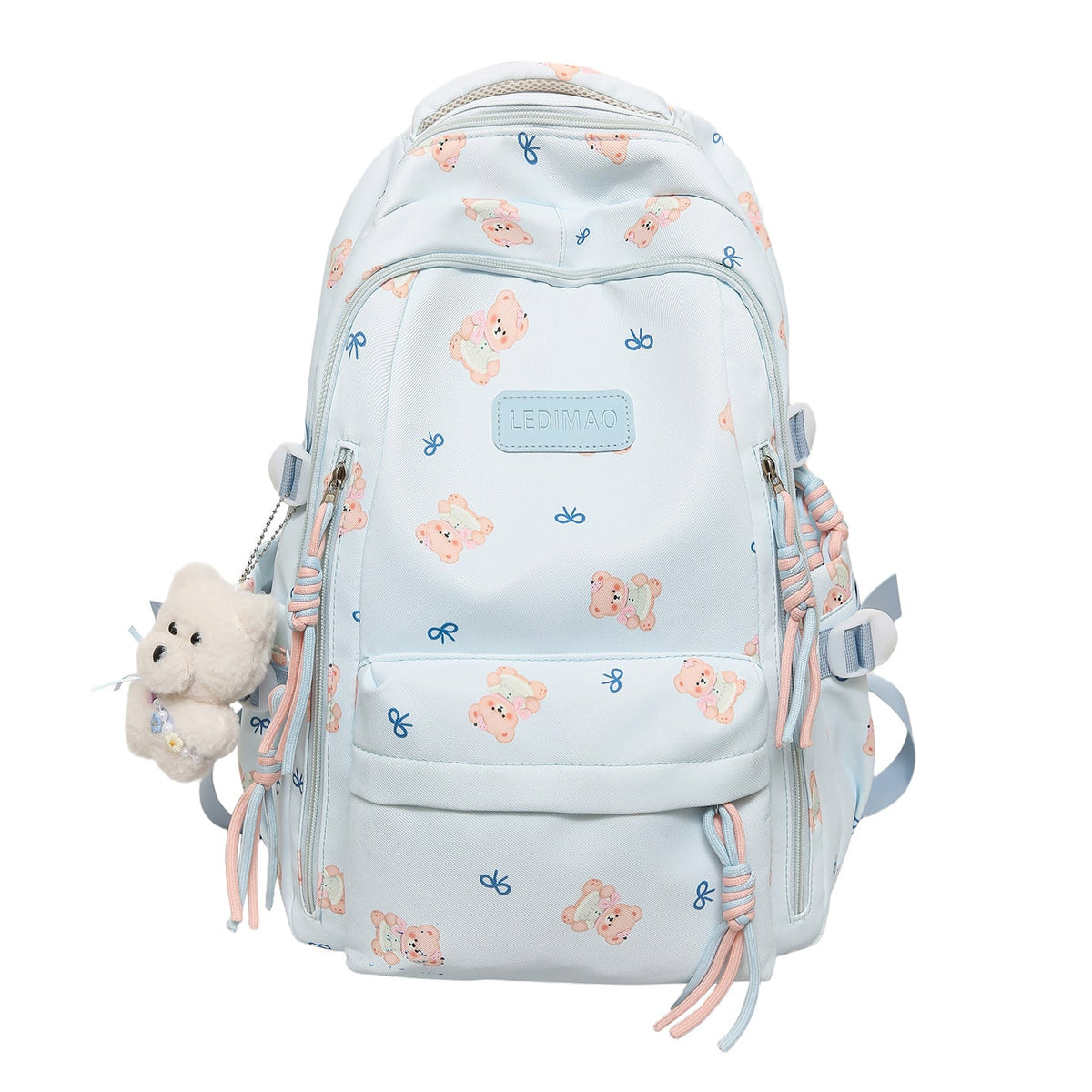 Cute Character-Printed Backpack LoungeYard — product view 5