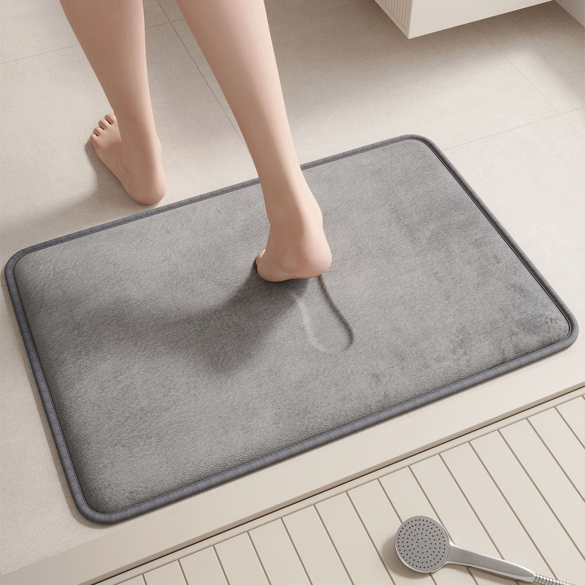 Ultra-Soft Absorbent Bath Mat — product view 1