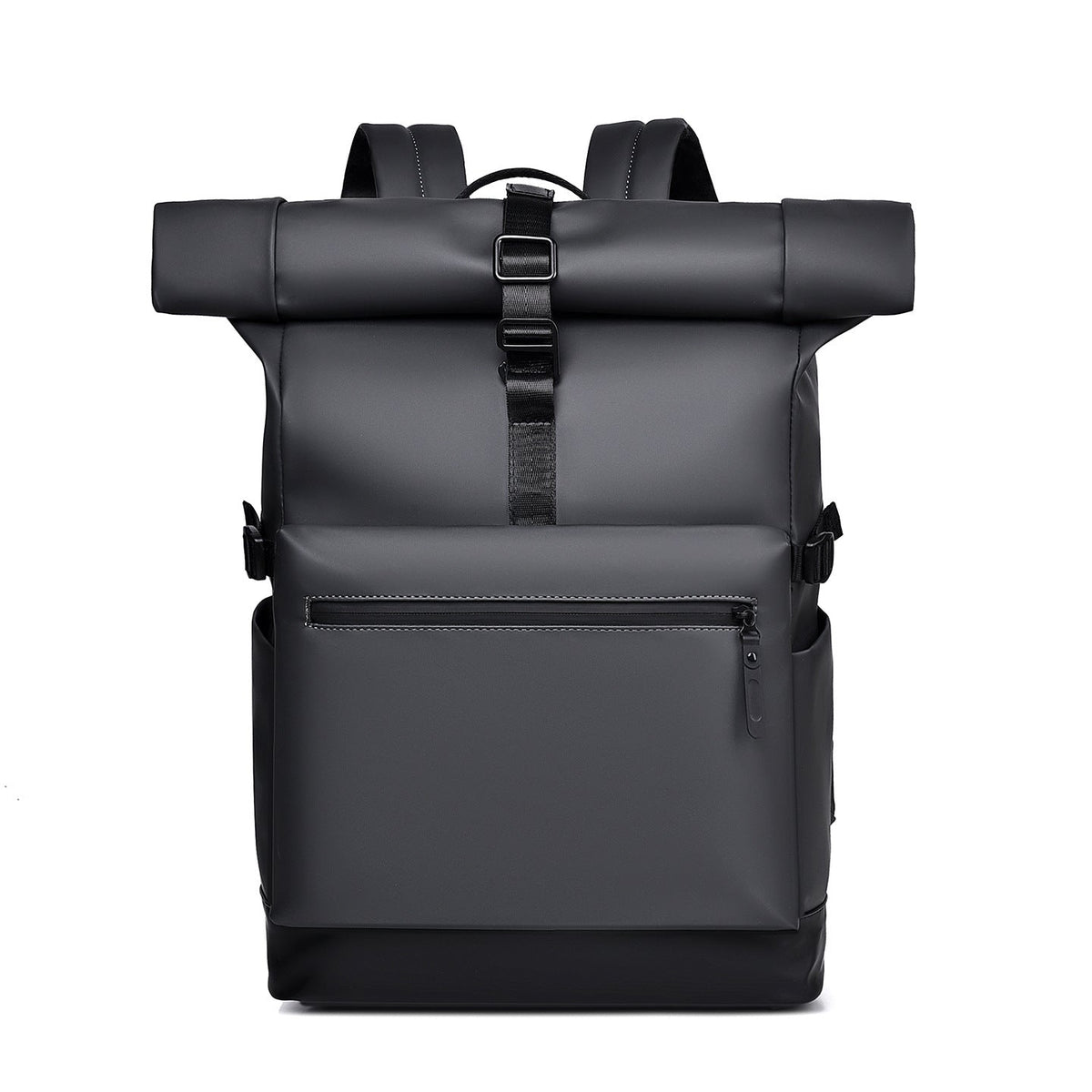 Rolltop Waterproof Laptop Backpack LoungeYard — product view 4