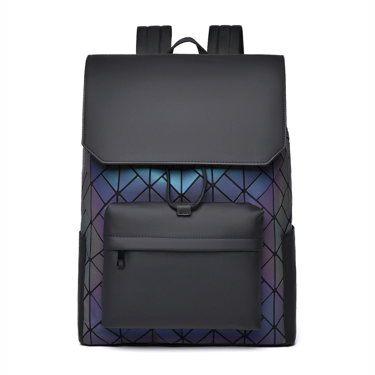 Stylish Geometric Pattern Backpack LoungeYard — product view 5